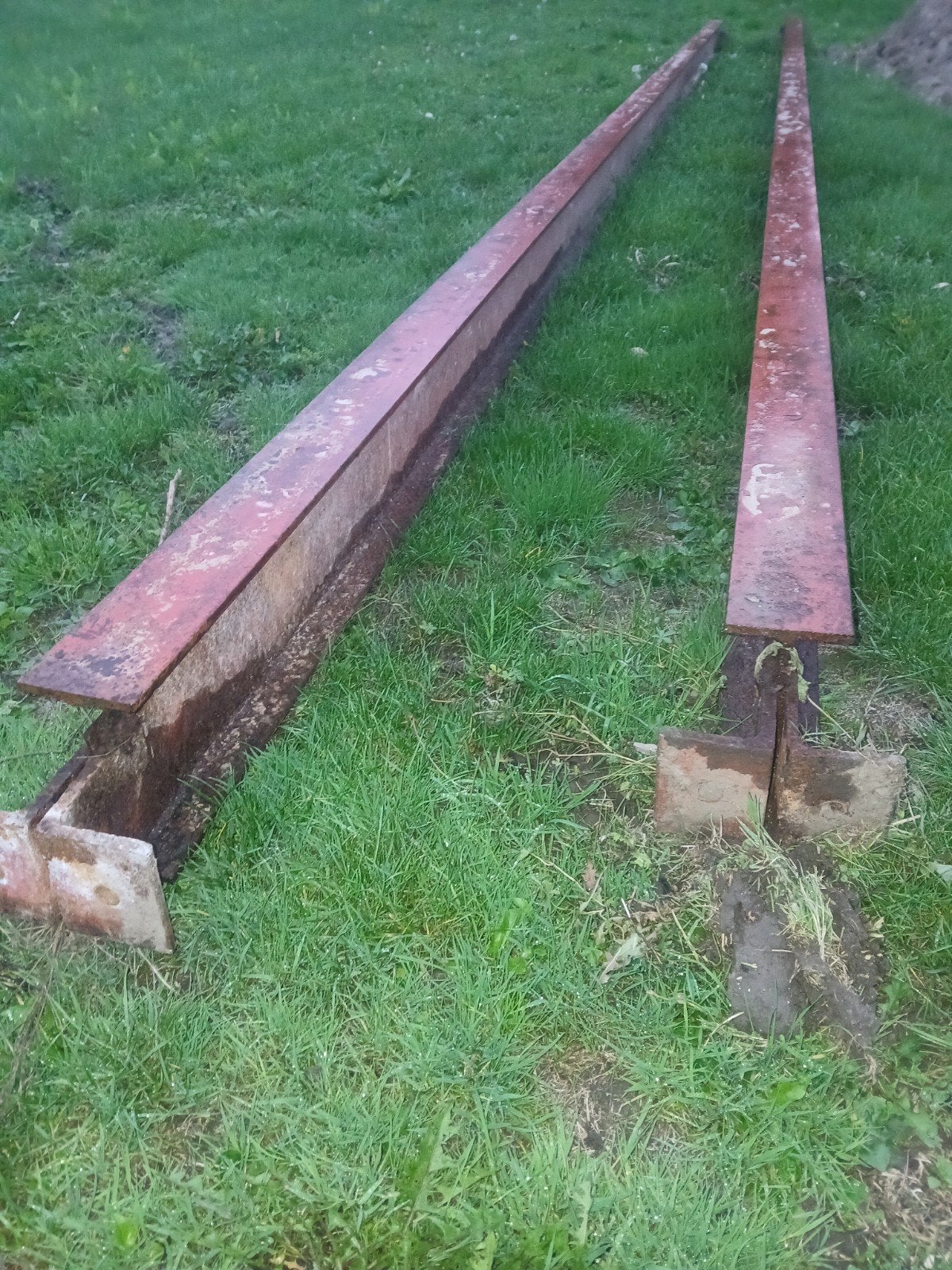 ijzeren h balken/profielen, Doe-het-zelf en Verbouw, Ophalen, Gebruikt, IJzer