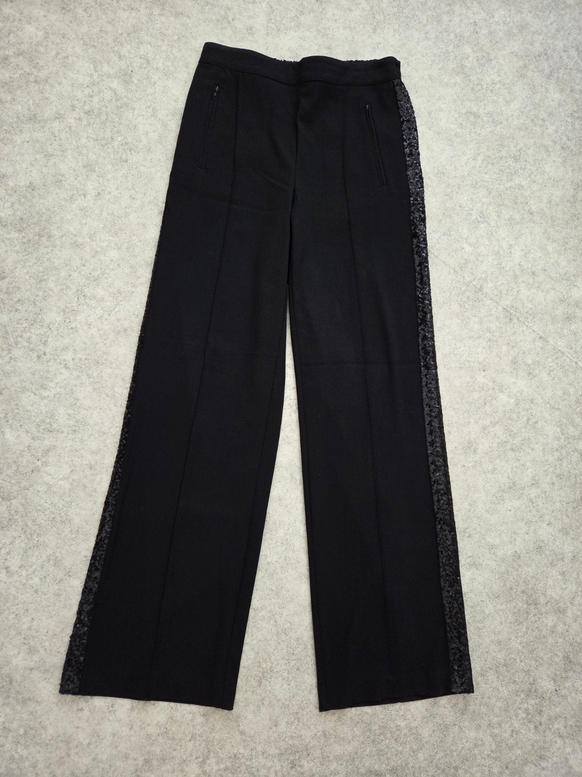 Alix the Label Zwarte Broek met Pailletten - Maat S, Alix the Label, Zwart, Ophalen of Verzenden, Zo goed als nieuw