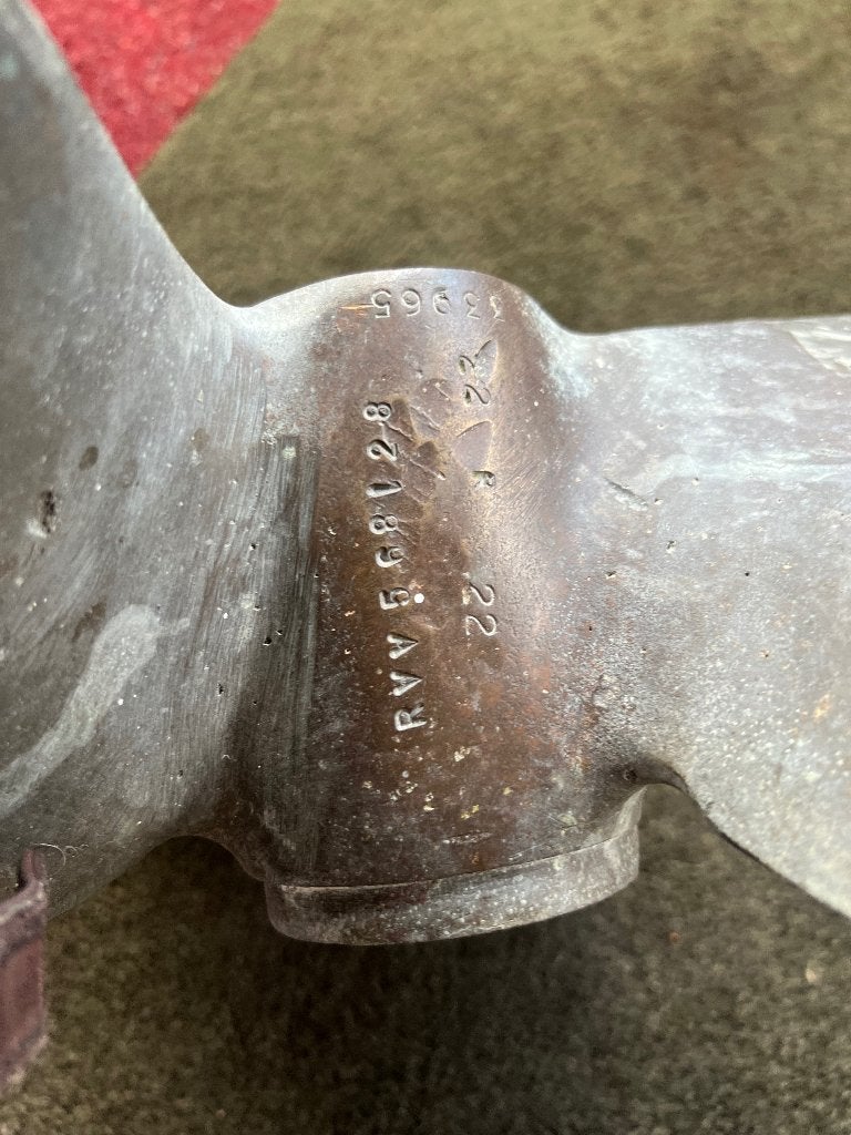 4x Scheepschroef, 3blads propeller, schroef., Ophalen of Verzenden, Zo goed als nieuw, Motor en Techniek, Motorboot
