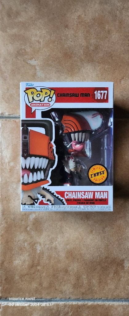 Amasia Chainsaw man limited chase exclusive funko pop, Ophalen of Verzenden, Nieuw
