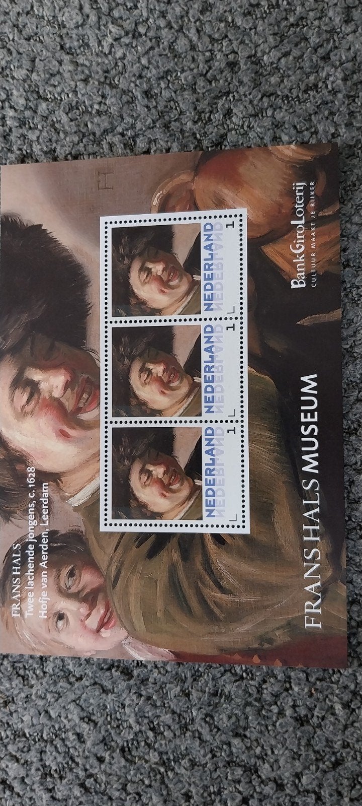 Persoonlijke postzegels Frans hals, Ophalen of Verzenden