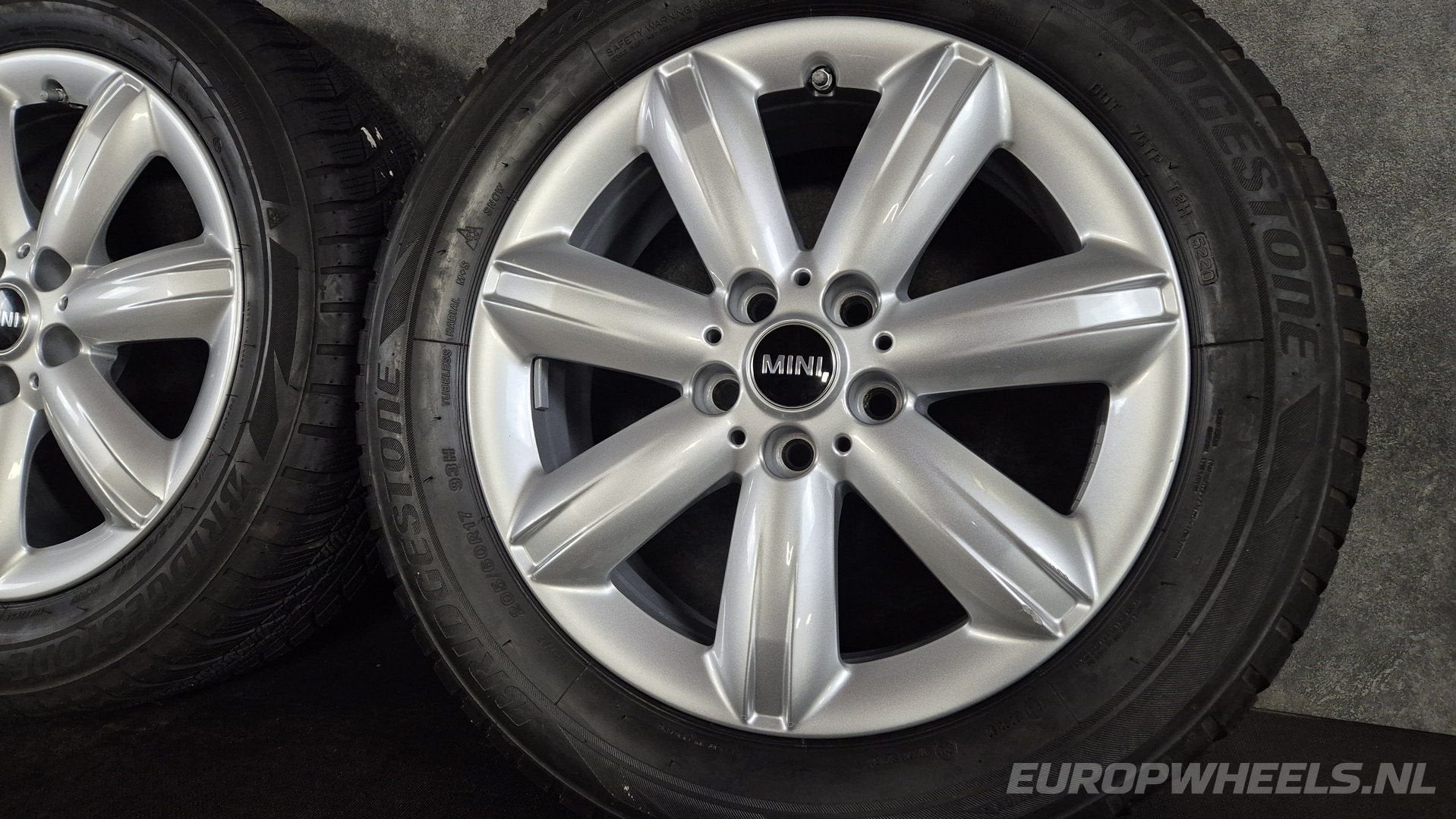 17 inch MINI Countryman F60 velgen winterbanden 539, Auto-onderdelen, Gebruikt, -, -, Banden en Velgen