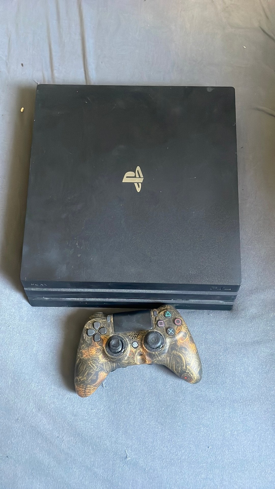 ps4 met controller, Spelcomputers en Games, Spelcomputers | Sony PlayStation 4, Ophalen of Verzenden, Zo goed als nieuw, Met 1 controller