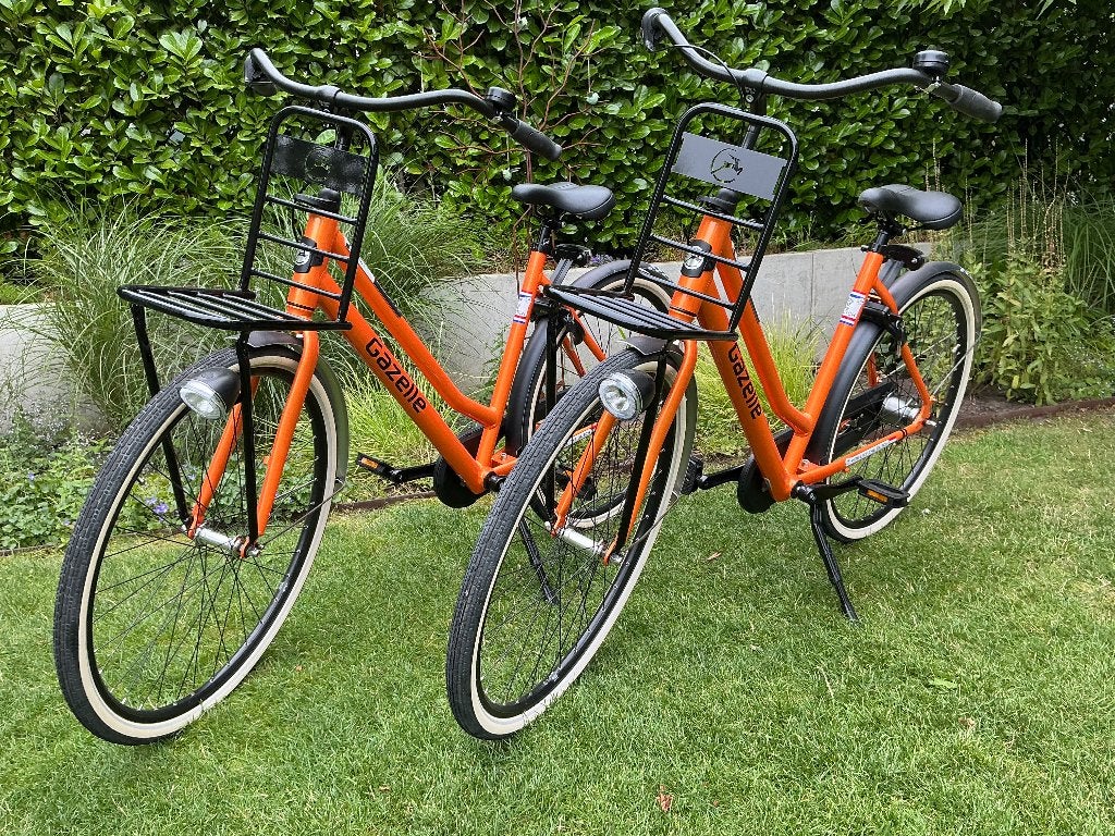 2  Gazelle Formule fietsen Limited Edition Circuit Zandvoort, Ophalen, Terugtraprem, 53 tot 56 cm, Versnellingen