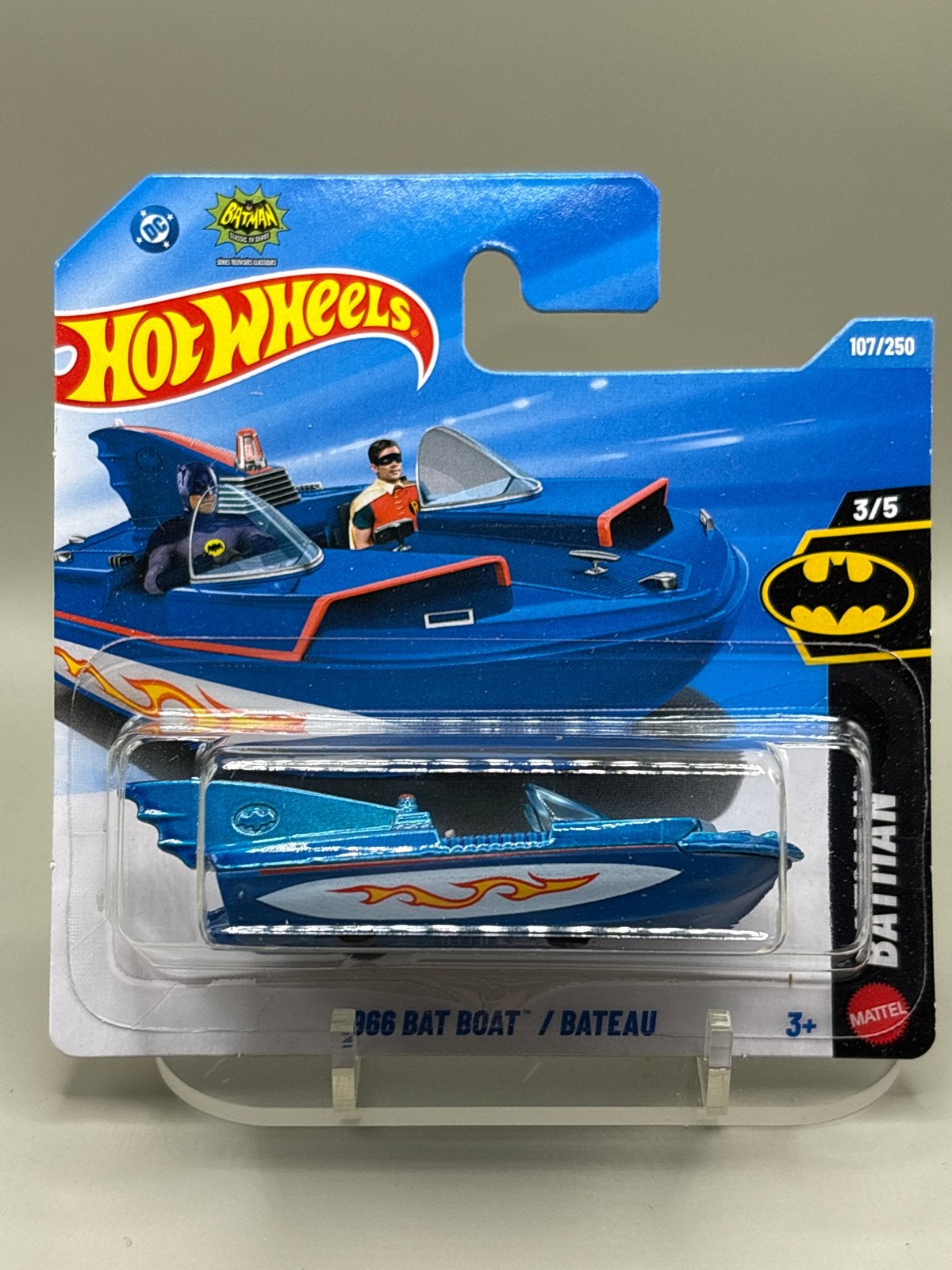 Hot Wheels 2026 '66 Bat Boat - Batman Serie 107/250, Auto, Nieuw, Ophalen of Verzenden, Mattel