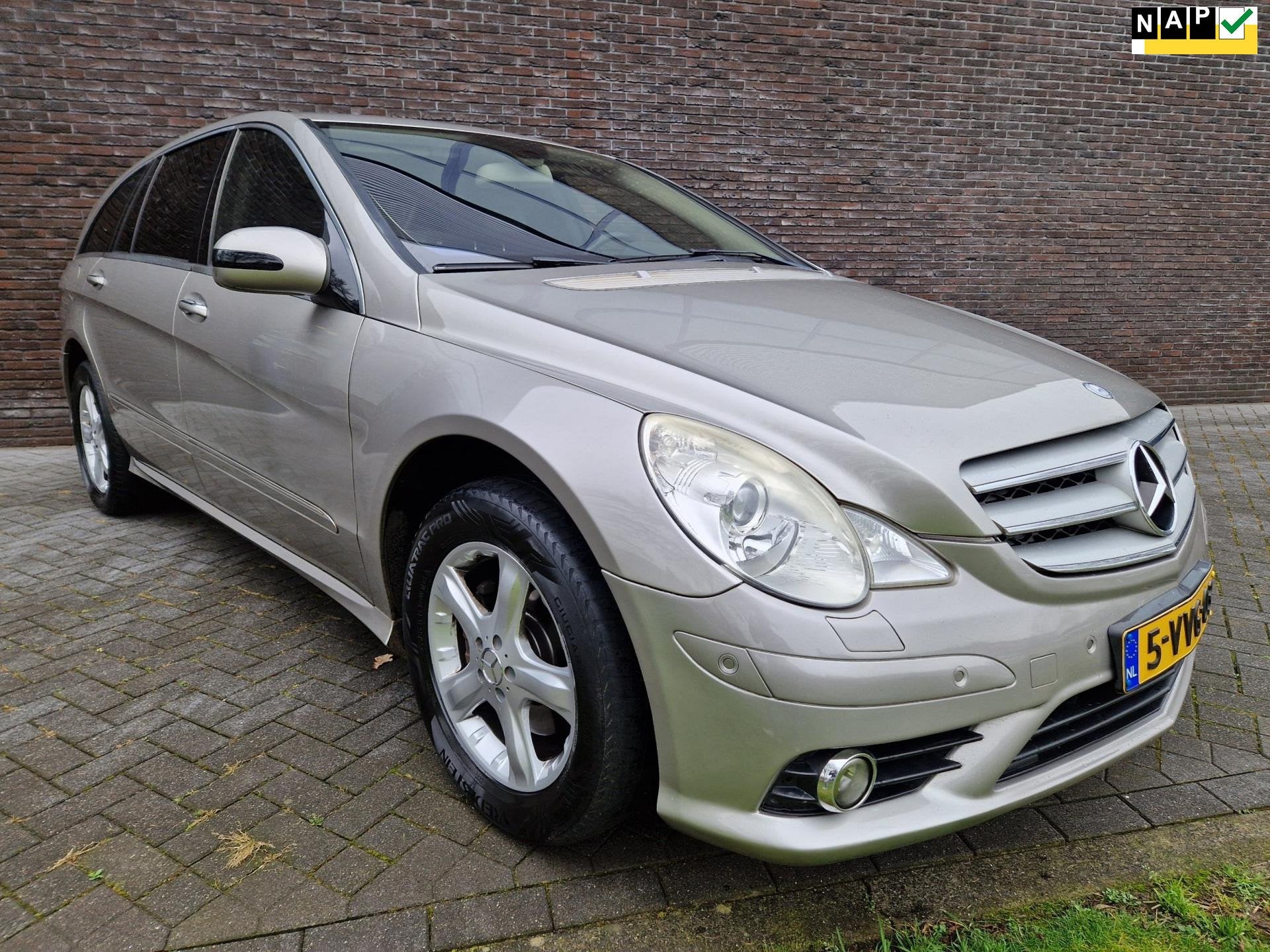 Mercedes-Benz R 280 CDI Carplay APK 07-26 R klasse EXPORT, Automaat, Achterwielaandrijving, Gebruikt, Zwart