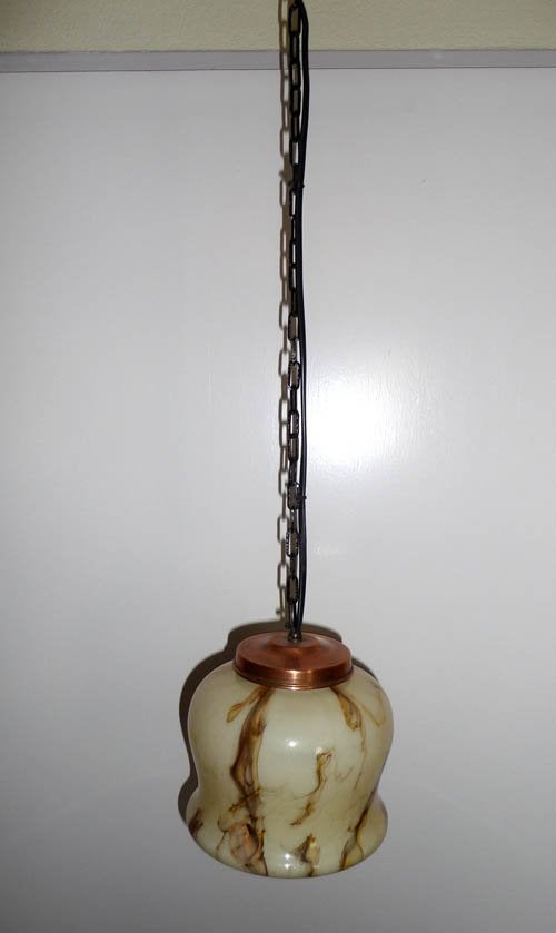 Prachtige Vintage Hanglamp, Antiek en Kunst, Ophalen of Verzenden
