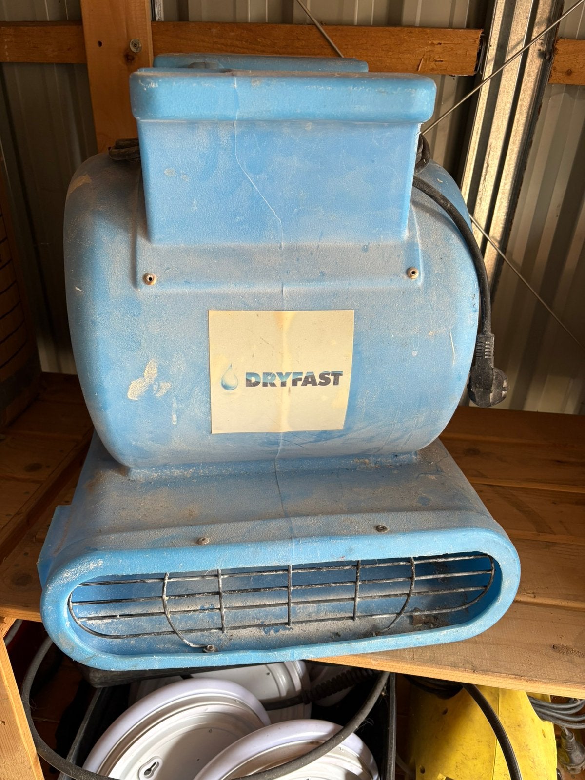 Dryfast, Ophalen, Gebruikt, Ventilator
