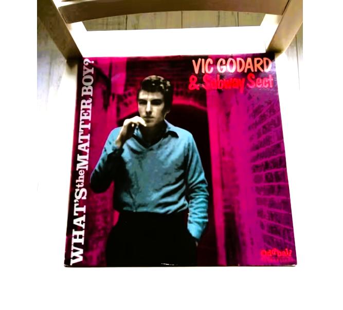 original lp- vic godard & subway sect-whats the matter boy, Cd's en Dvd's, Ophalen of Verzenden, Zo goed als nieuw, 12 inch