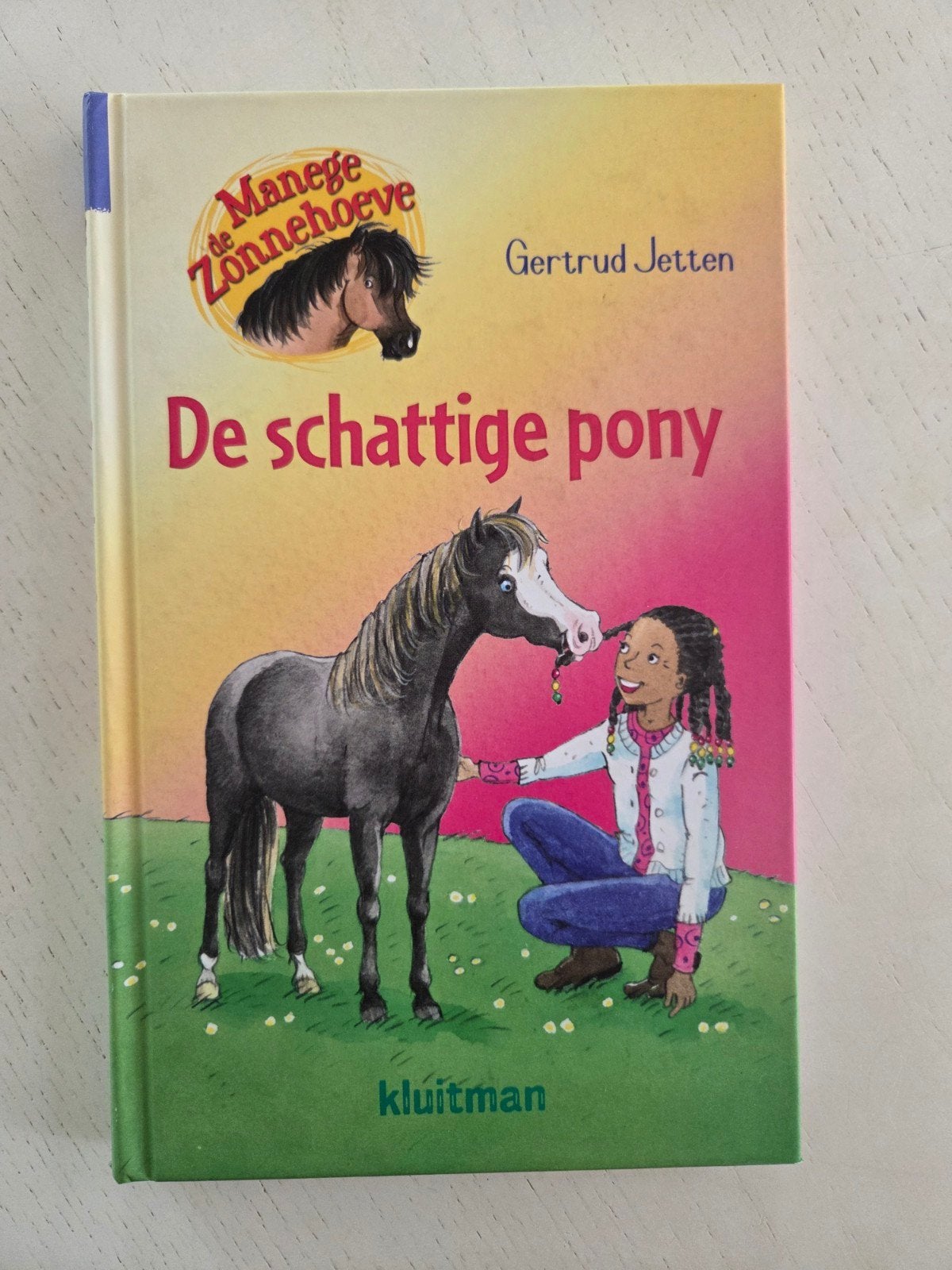 Manege de Zonnehoed - de schattige pony van Gertrud Jetten, Ophalen of Verzenden, Zo goed als nieuw, Fictie algemeen