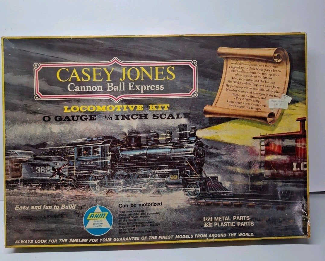 Casey Jones Cannon Ball Express Locomotief Kit O Gauge, Treinset, Verzenden, ., Zo goed als nieuw