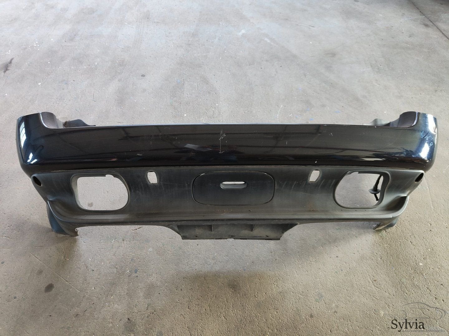 Achterbumper BMW X5 E53 Carbonschwarz met. (416), Gebruikt, -, -, Ophalen of Verzenden