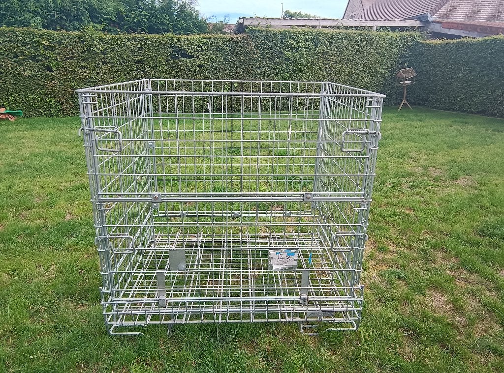 gitterbos opvouwbaar stapelbaar gaascontainer, Ophalen, 100 cm of meer, Opvouwbaar, 60 cm of meer