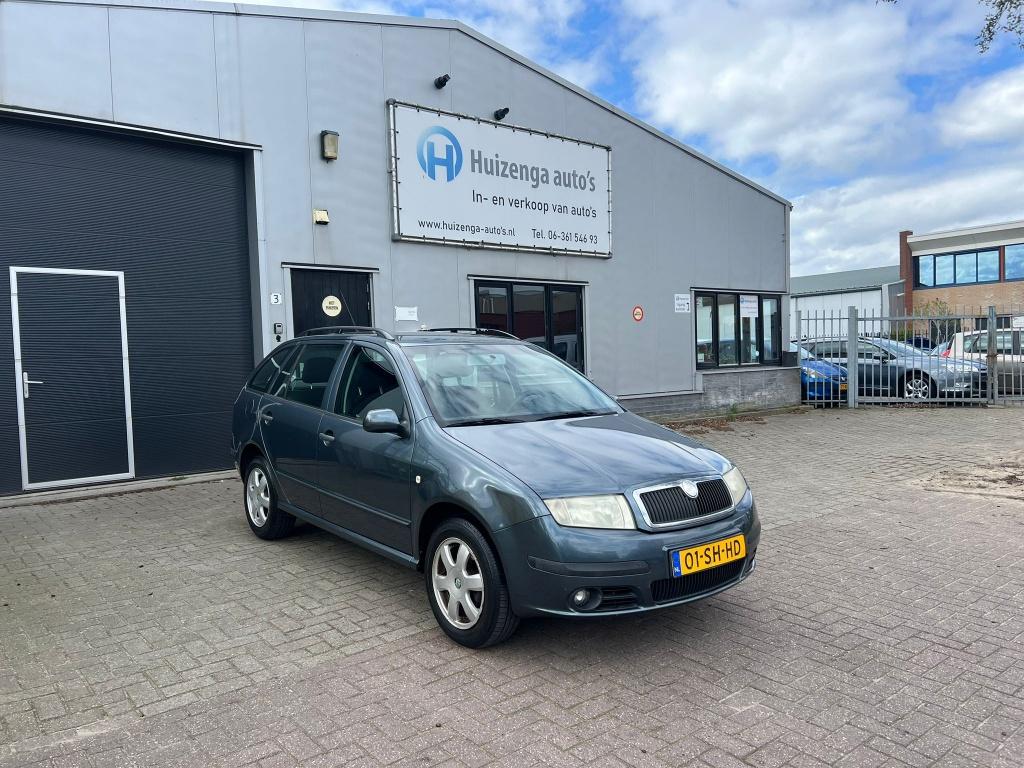 Skoda Fabia Combi 1.4-16V Elegance| AIRCO| LM VELGEN| EXPORT, Auto's, Skoda, Voorwielaandrijving, Gebruikt, 4 cilinders, 1070 kg