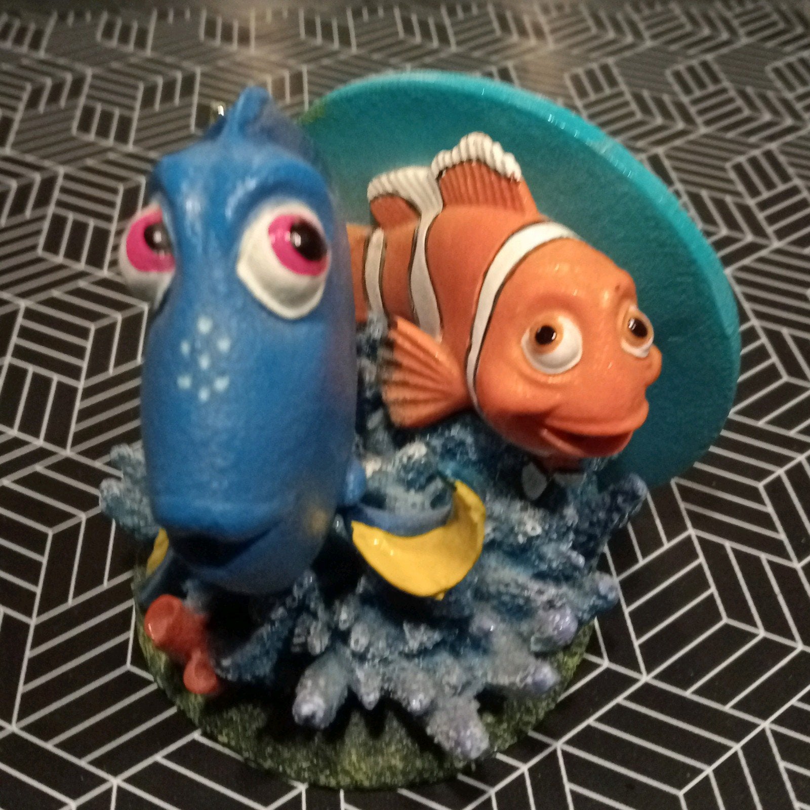 Finding Nemo Dory en Marlin beeldje Disney Pixar, Ophalen, Overige figuren, Zo goed als nieuw, Beeldje of Figuurtje