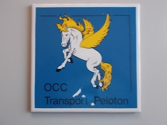 Militaria - Tegel - OCC Transport Peloton (Pegasus)., Ophalen of Verzenden, Landmacht, Nederland, Overige typen