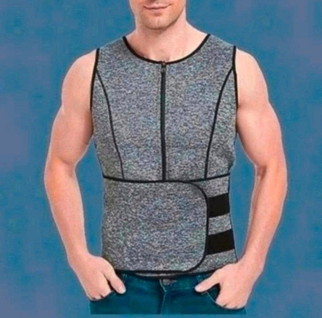 Nieuwe afslankvest / bodyshaper - Maat L, Maat 52/54 (L), Nieuw, Ophalen of Verzenden, Grijs