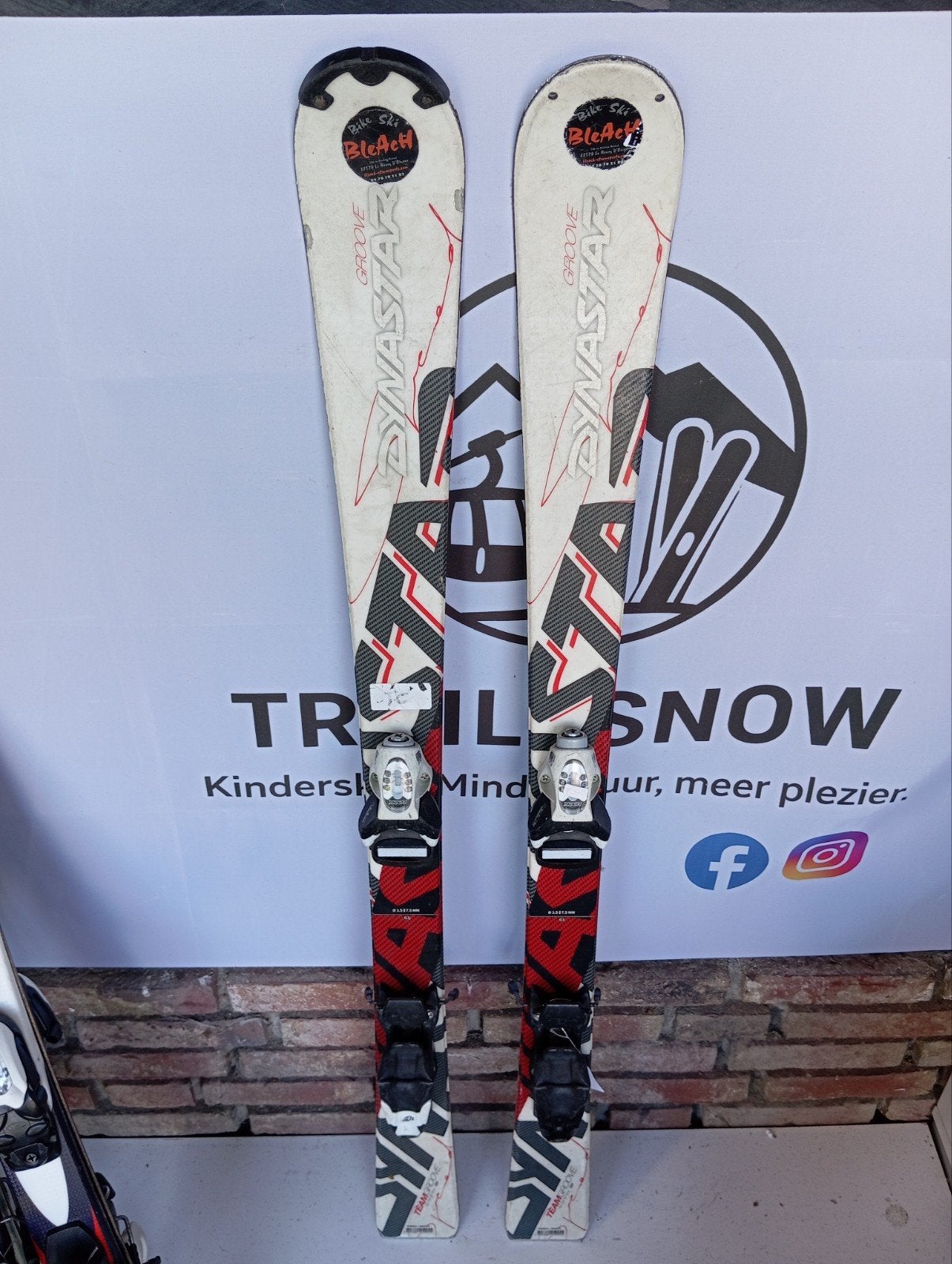 Dynastar Ski's 120cm - Gewaxt en klaar voor de piste!, Sport en Fitness, Overige merken, Gebruikt, 100 tot 140 cm, Ophalen of Verzenden