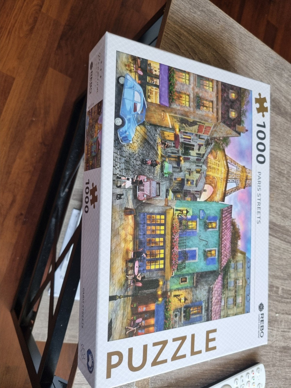 Legpuzzel Parijse straten 1000 stukjes - Zo goed als nieuw, Ophalen of Verzenden