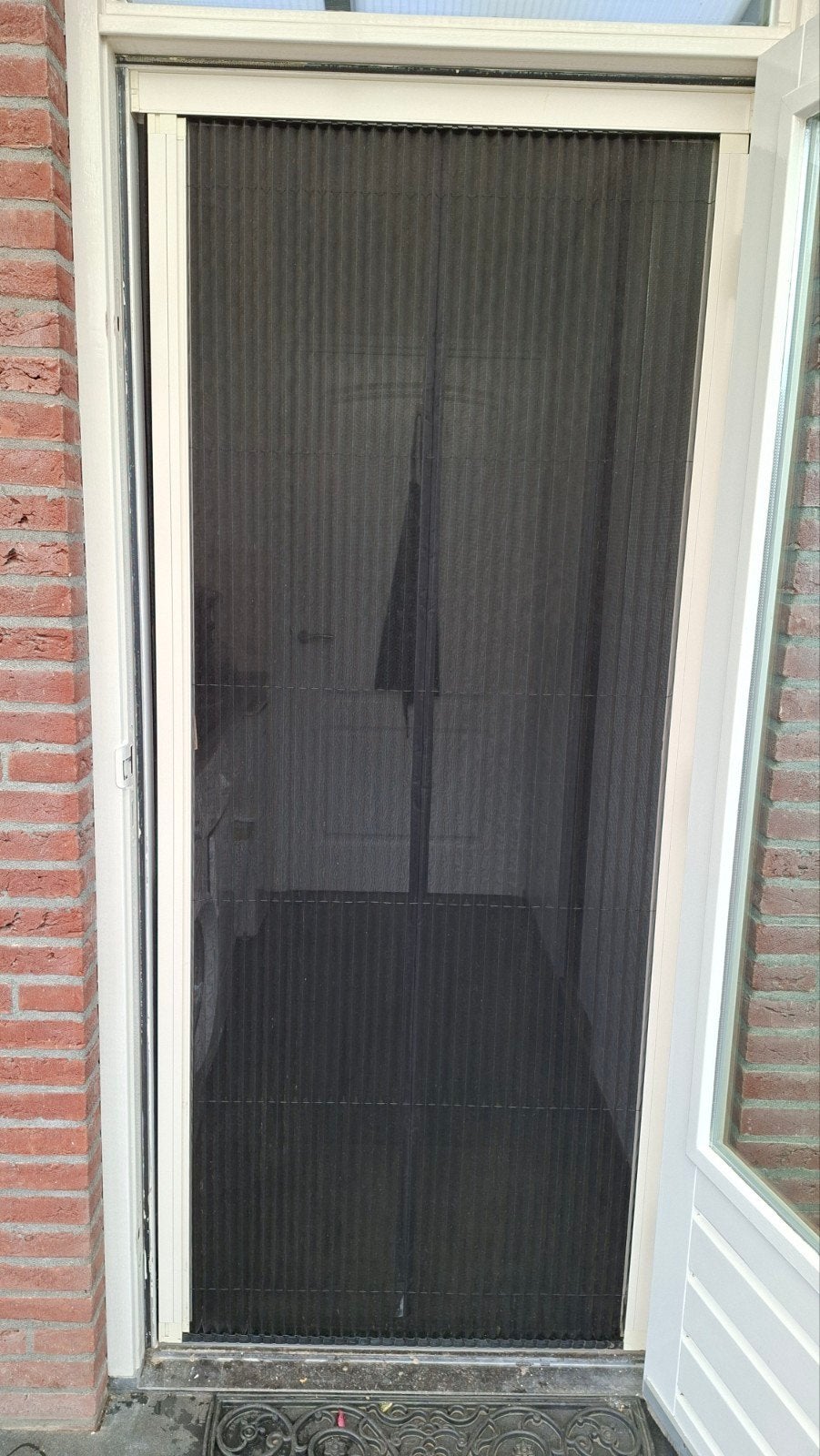 Plissé hordeur. Real kleur 9001, Doe-het-zelf en Verbouw, Kozijnen en Schuifpuien, Ophalen of Verzenden, Kunststof, 75 tot 150 cm