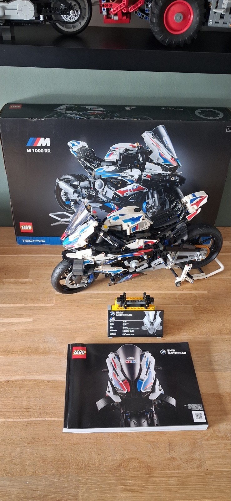 LEGO Technic BMW M 1000 RR (42130) - Zo goed als nieuw, Ophalen of Verzenden, Zo goed als nieuw, Groter dan 1:32, Auto