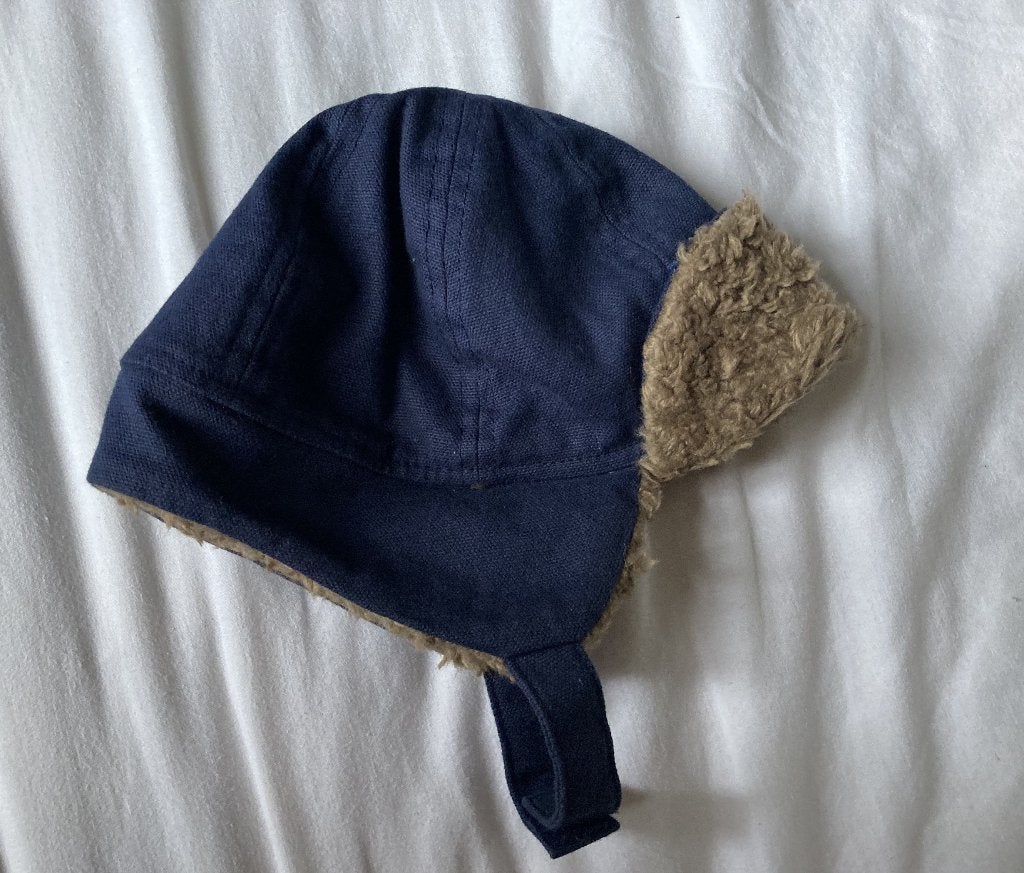 hema muts 80 - 86, Kinderen en Baby's, Babykleding | Mutsen, Sjaals en Wanten, Verzenden, Zo goed als nieuw, Hema, Maat 86