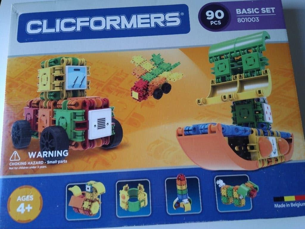Clicformers constructiespeelgoed, Kinderen en Baby's, Speelgoed | Bouwstenen, Ophalen of Verzenden, Zo goed als nieuw, Overige merken
