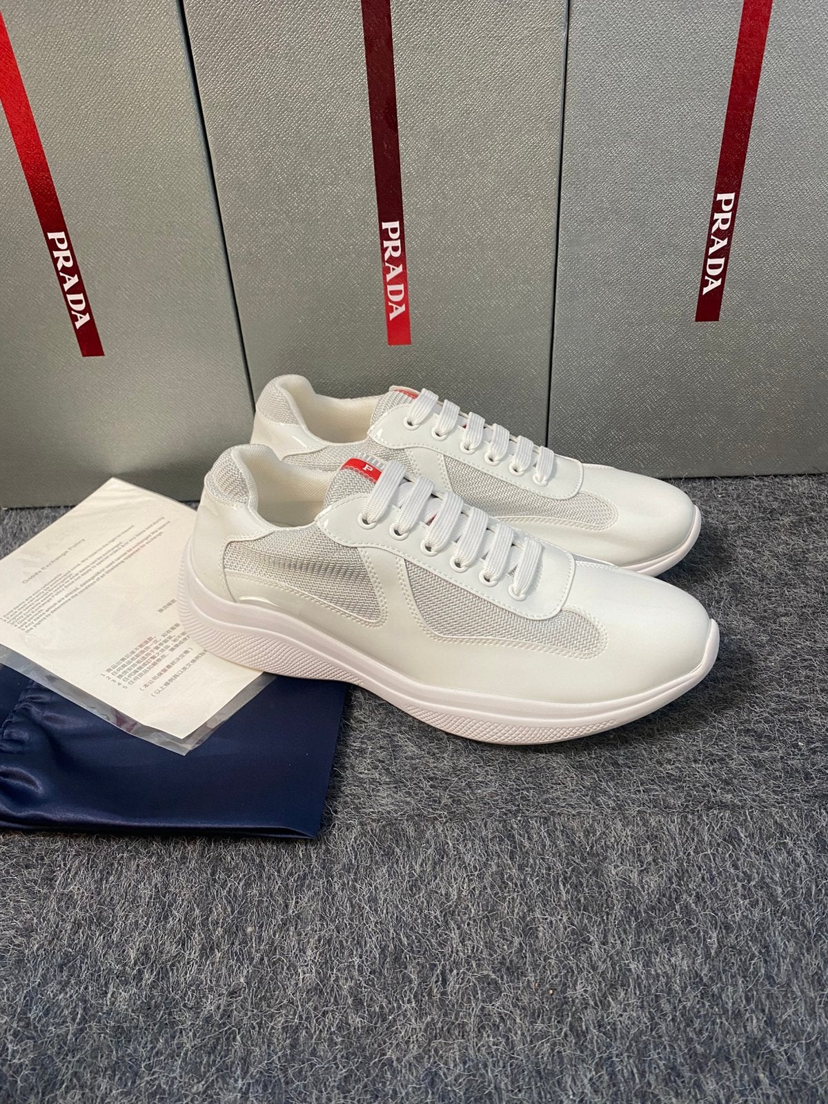 Prada Cups - Americas Cups - Diverse Kleuren - Diverse Maten, Kleding | Heren, Schoenen, Ophalen of Verzenden, Wit, Sneakers of Gympen
