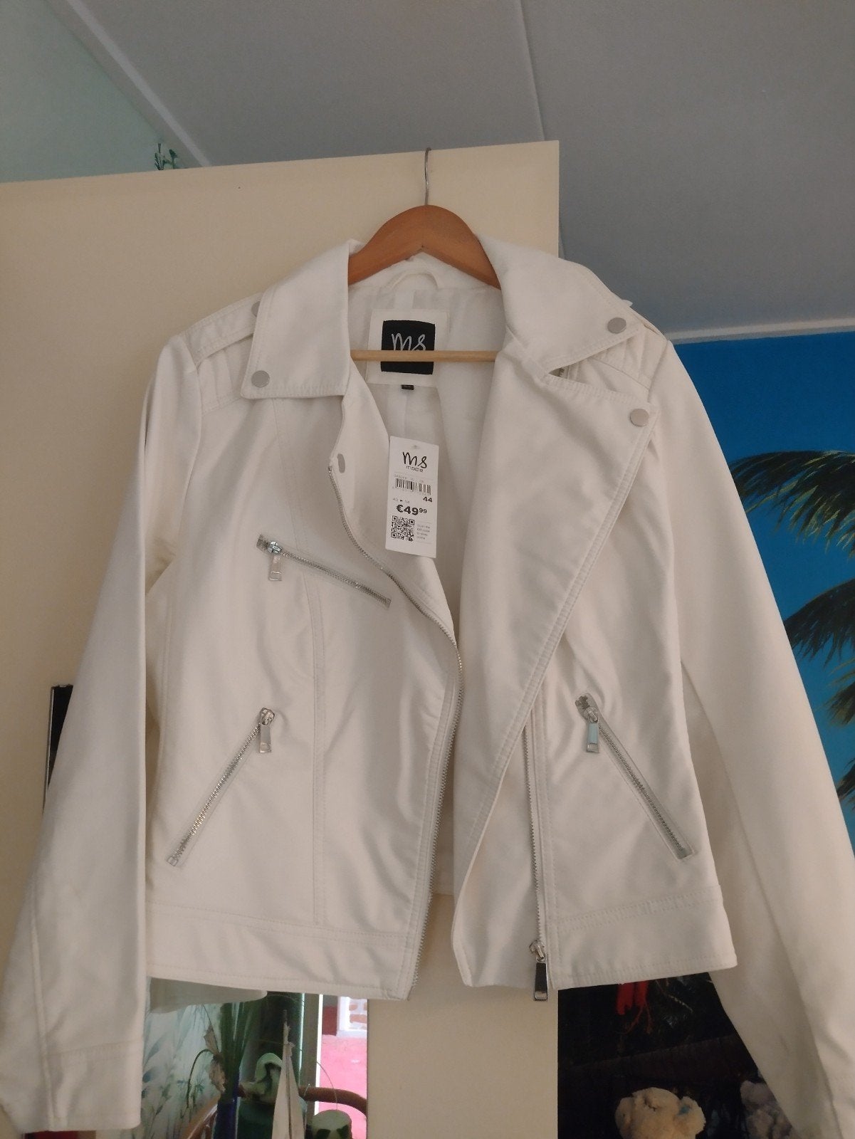 Stoere jack, Ophalen of Verzenden, Nieuw, Maat 42/44 (L), Wit