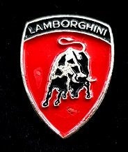 Lamborghini pin- rood-klein gelakt, Verzenden, Nieuw, Transport, Speldje of Pin