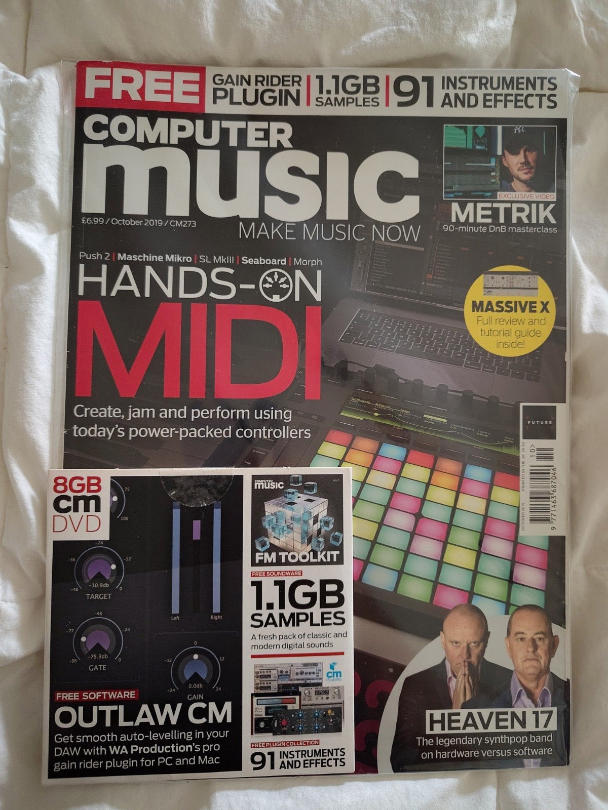 Computer Music Magazine - Oktober 2019 (CM273), Ophalen of Verzenden, Gelezen, Muziek, Film of Tv