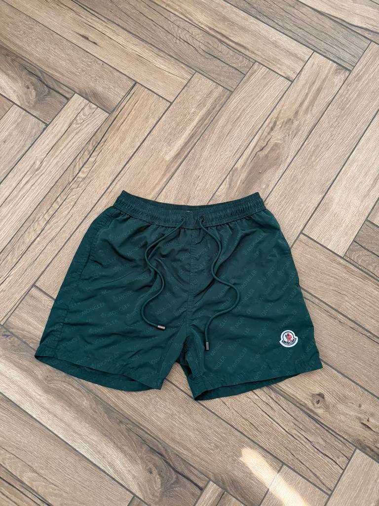 Moncler zwembroek, Ophalen of Verzenden, Maat 48/50 (M), Groen, Zwemshort