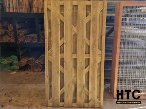 Tuin / schutting deur 1000x1800mm voor €75,00 per stuk