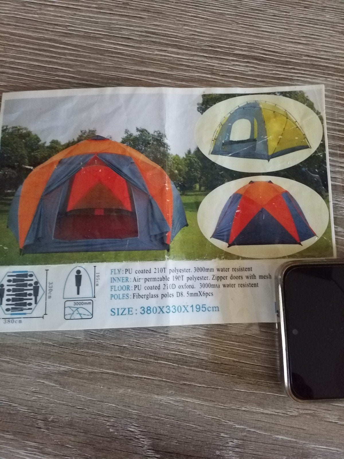 zgan tent 4 personen, Ophalen of Verzenden, Zo goed als nieuw