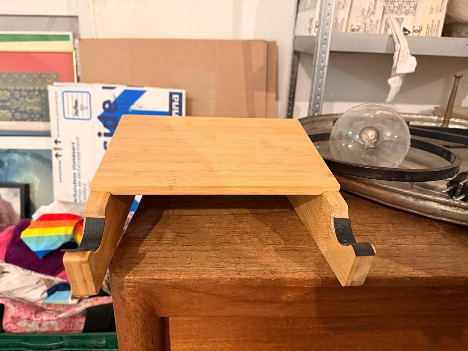 Houten Fiets Ophanger voor Binnen, Ophalen of Verzenden, Gebruikt