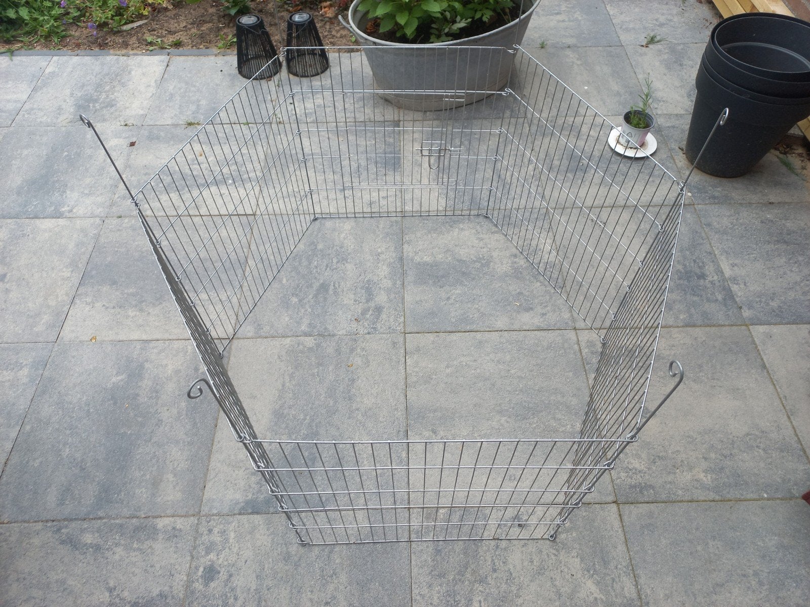 Konijnen/cavia ren voor buiten., Dieren en Toebehoren, Knaagdieren en Konijnen | Hokken en Kooien, 110 cm of meer, Konijn, Ren