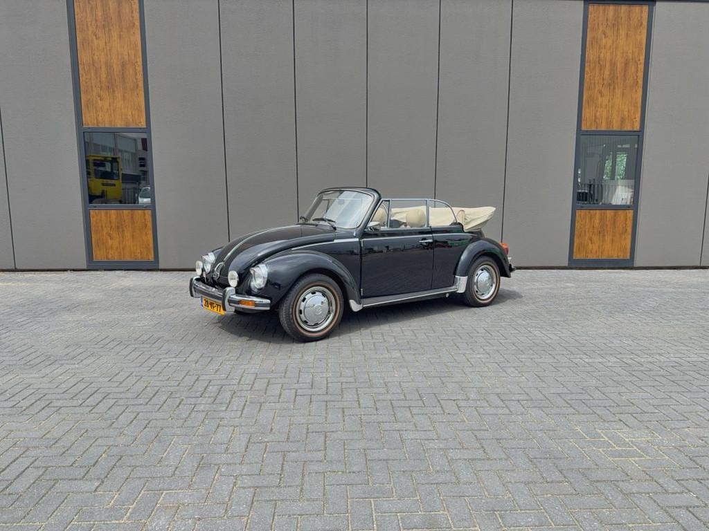 Volkswagen Kever Cabriolet - 1303 LS, Cabriolet, Zwart, Origineel Nederlands, Bedrijf