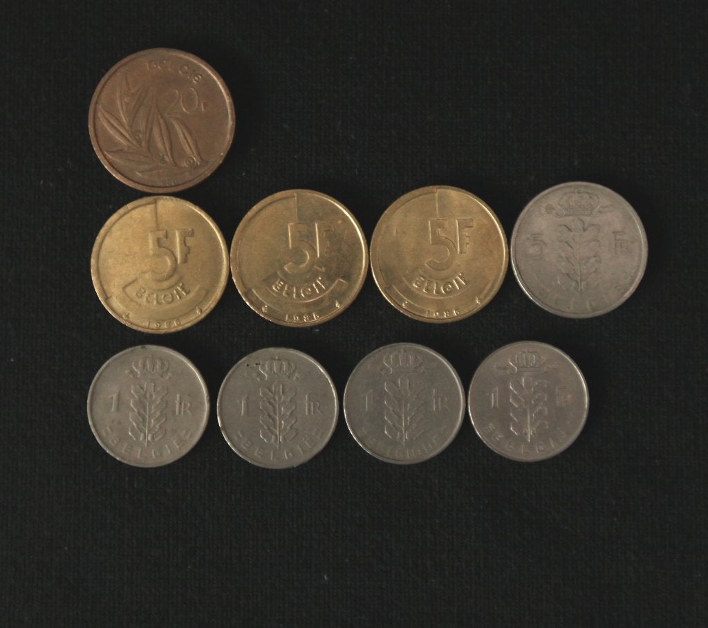 Belgische Francs., Ophalen of Verzenden, Overig, Setje