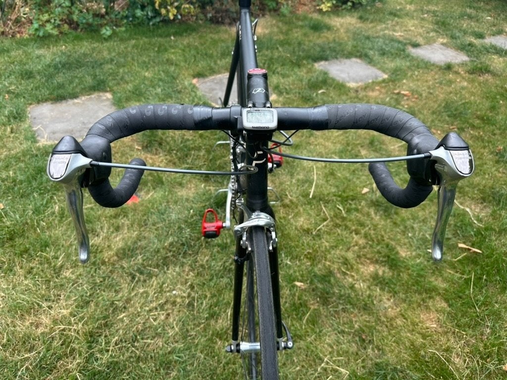 Prachtige zwarte Principia Rex racefiets 57cm Dura-Ace, Fietsen en Brommers, Fietsen | Racefietsen, 28 inch, Gebruikt, Aluminium