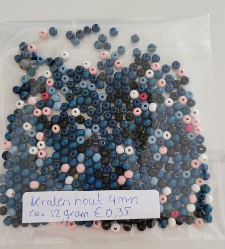 Kwaliteit kralen van hout in div.kleuren en maten, Ophalen of Verzenden, Nieuw, Kraal