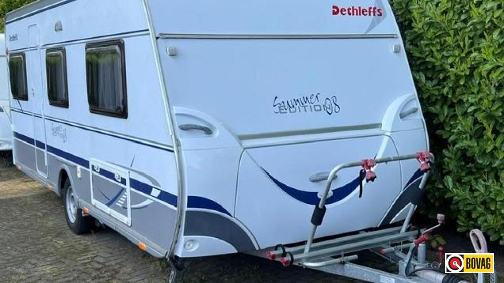 Dethleffs Summer Edition 500 DB, Caravans en Kamperen, Caravans, Rondzit, Overige typen, Dethleffs, 5 tot 6 meter