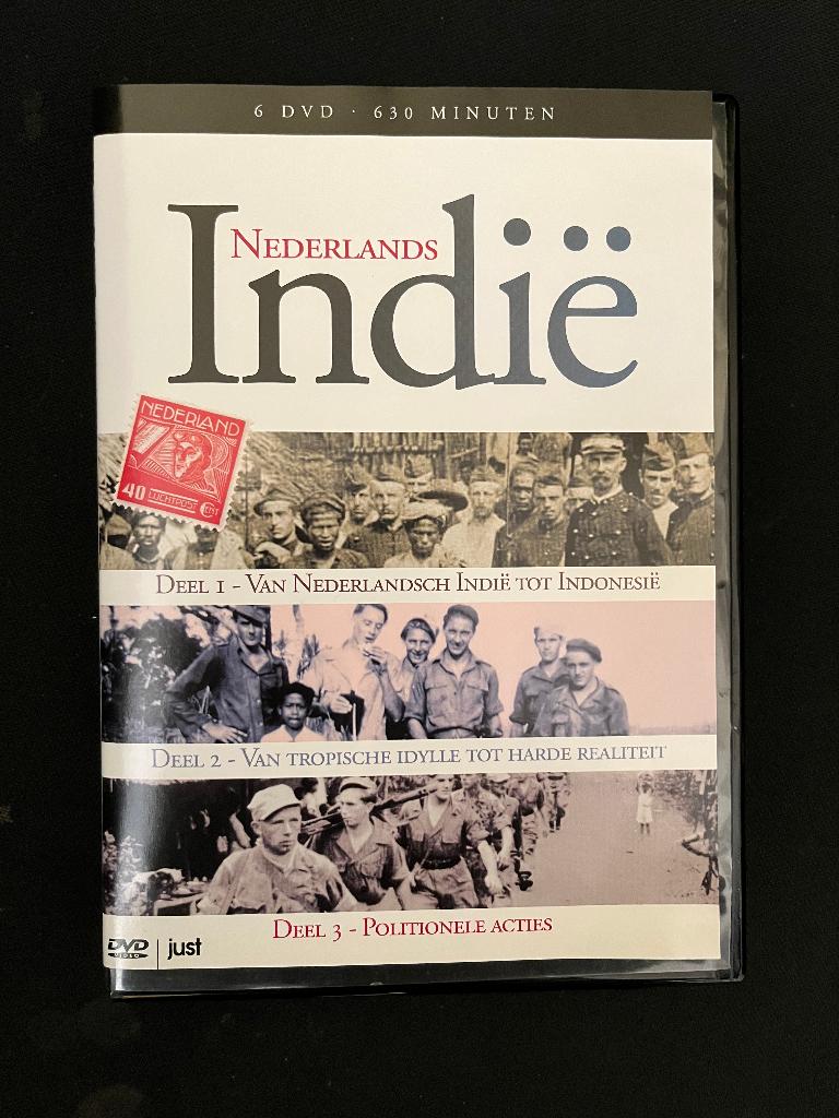 Nederlands Indie - 6 dvd set, Alle leeftijden, Ophalen of Verzenden, Zo goed als nieuw, Politiek of Geschiedenis