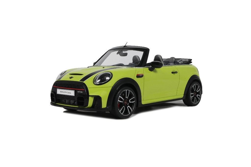 OttoMobile 1:18 Mini JCW Cabrio Zesty Yellow C5H 2021, Hobby en Vrije tijd, Modelauto's | 1:18, OttOMobile, -, Nieuw, Ophalen of Verzenden