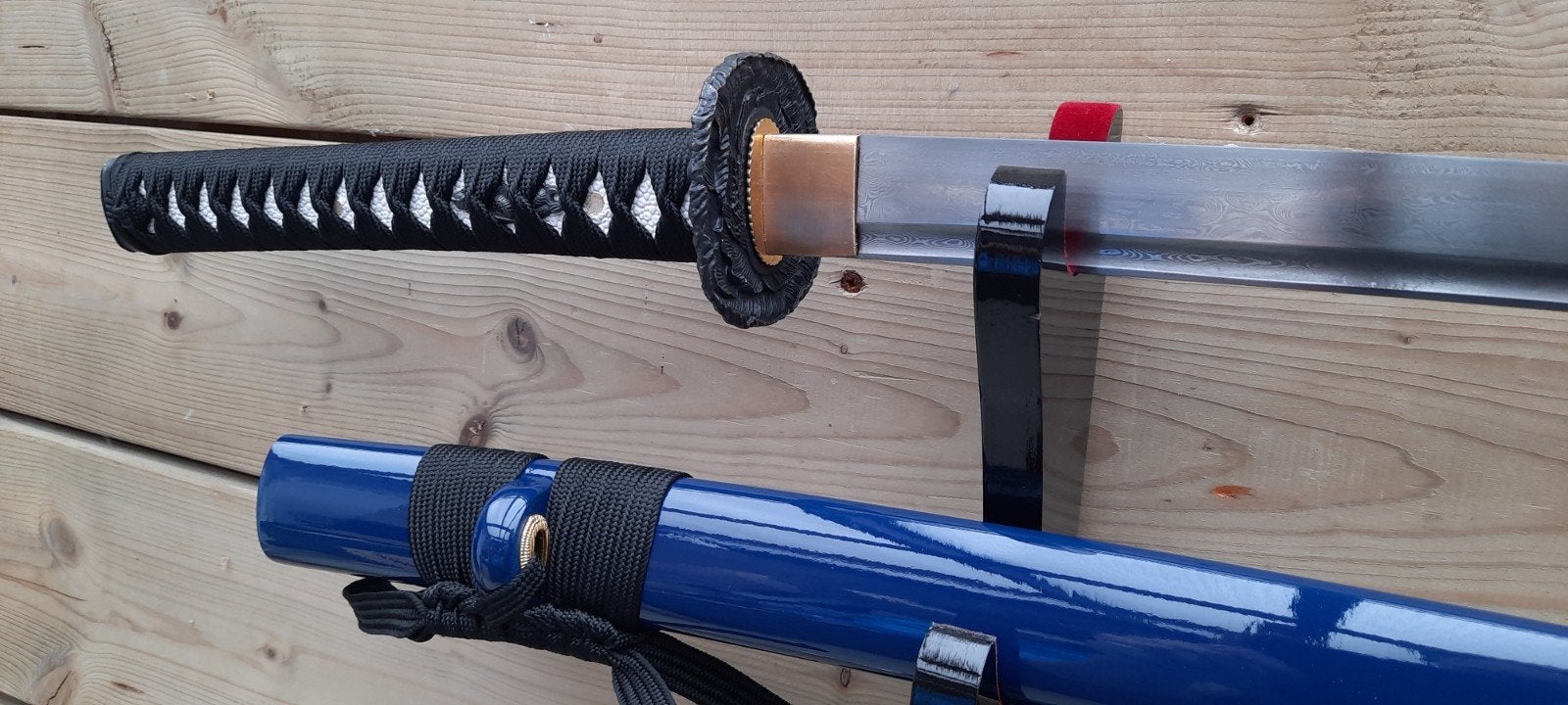 Scherp damast staal katana zwaard, sabel, mes, dolk, Ophalen of Verzenden, Overige soorten, Azië, Zwaard of Sabel