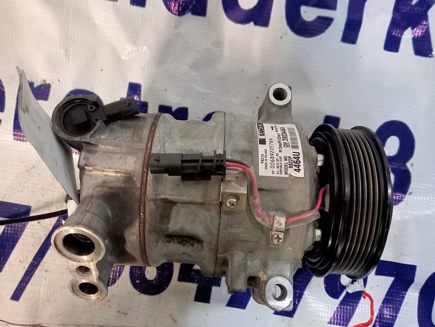 Opel Astra K (2015 - 2022) Airco pomp 39034464, Gebruikt, -, Overige automerken, -