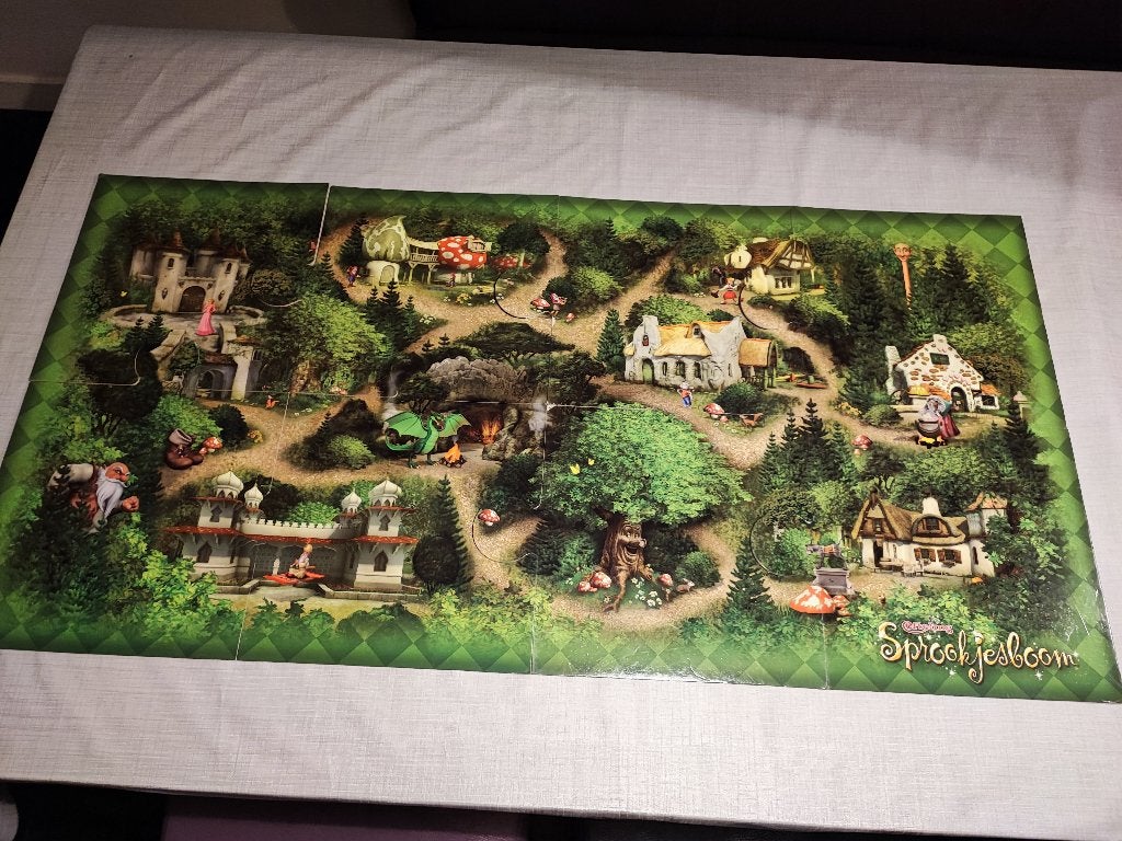 Efteling vloerpuzzel, Verzamelen, Efteling, Ophalen, Zo goed als nieuw, Overige typen