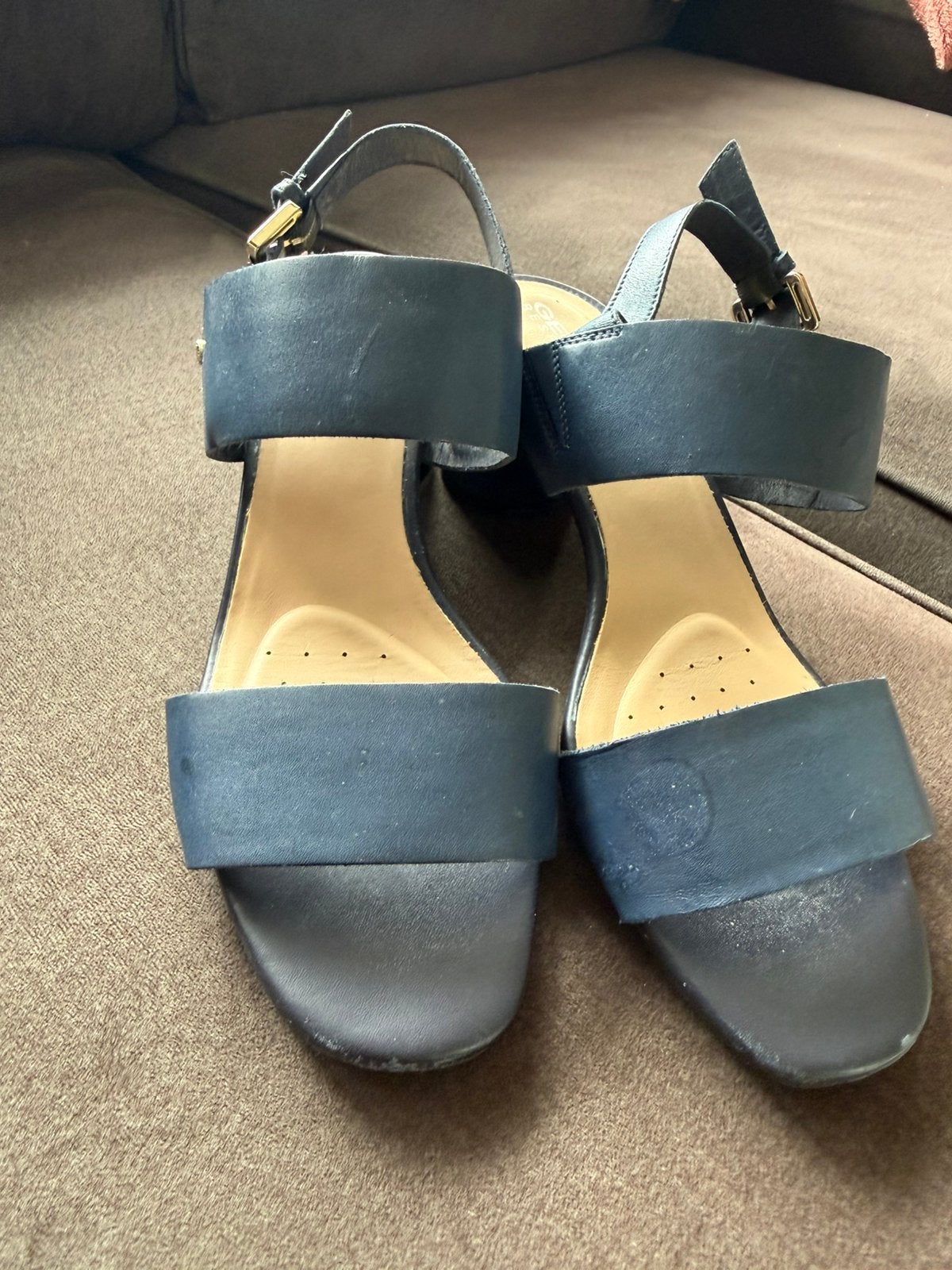 Sandalen, Blauw, Zo goed als nieuw, Sandalen of Muiltjes, Ophalen of Verzenden
