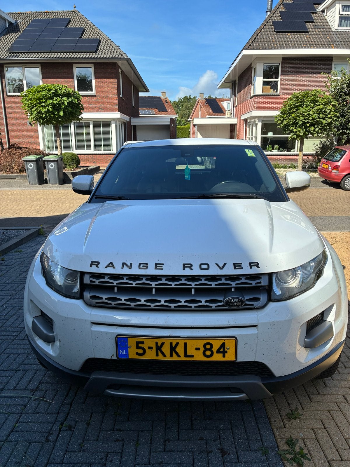 Land Rover Range Rover Evoque TD4 4WD 2013 Wit, Auto's, 1800 kg, 4 cilinders, Wit, Origineel Nederlands
