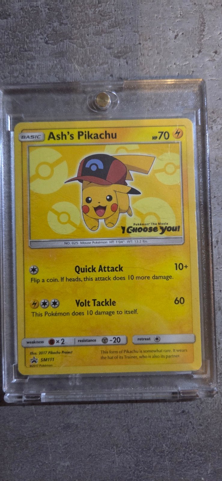 Pokemon kaart Pikachu, Verzenden, Zo goed als nieuw