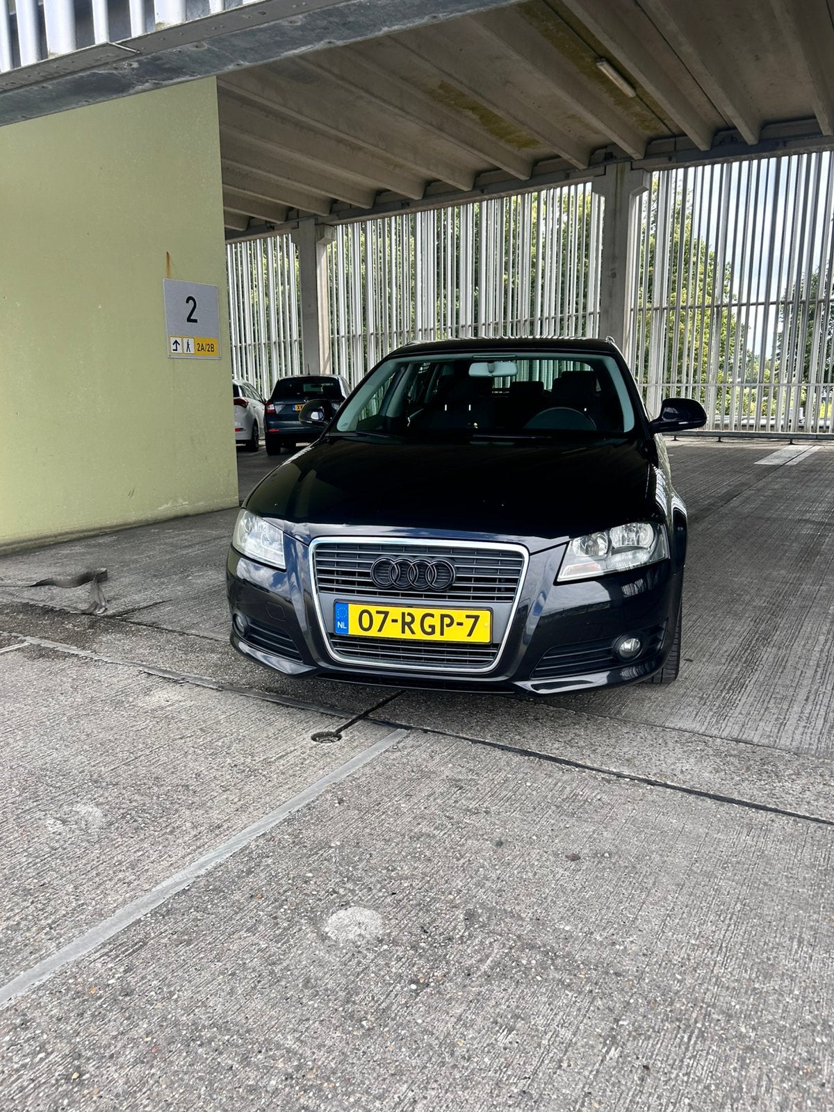 Audi A3 1.4 Tfsi 92KW Sportback 2010 Zwart, Auto's, Voorwielaandrijving, 4 cilinders, Zwart, 1200 kg